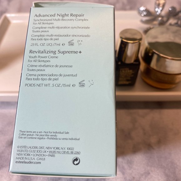 Estee Lauder Repair Lift Beauty Gift Set - 2pc Boxed, Multi Recovery Night Youth - Picture 4 of 10